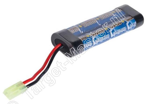 Intellect MINI TYPE Softair Battery 9.6 Volt 1600 mAh